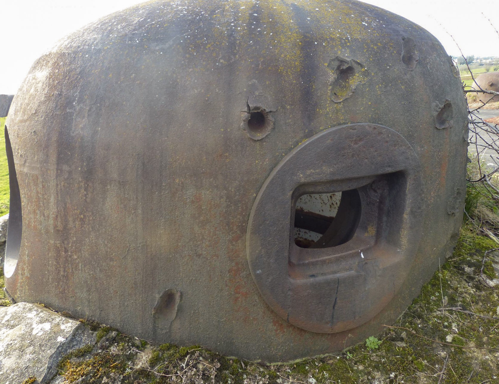 Ligne Maginot - SAINT ANTOINE - (Casemate d'infanterie - double) - Tir de sondage sur la cloche GFM - David Harmand