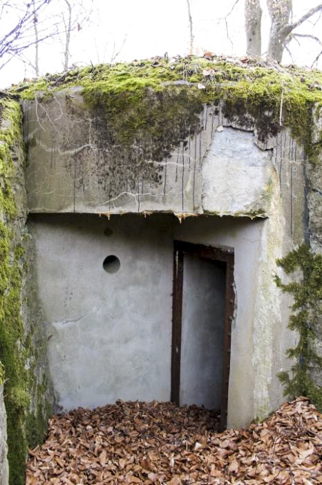 Ligne Maginot - SCHLOSSWALD 1 - (Blockhaus pour arme infanterie) - L'entrée - Christian LENHARD