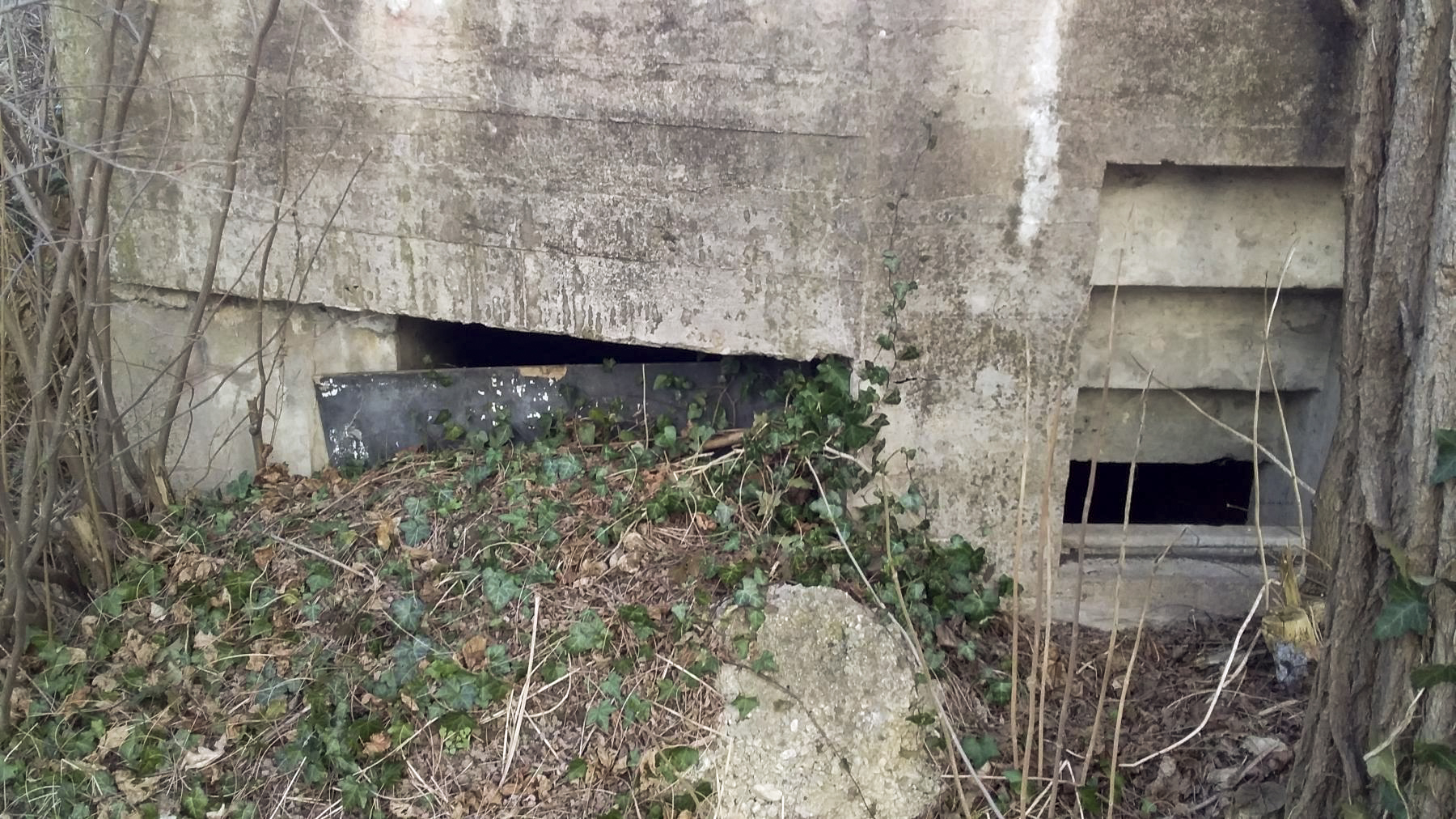 Ligne Maginot - KRAFFT ROUTE - (Poste de Secours) - Entrée bouchée - Joel Muntzinger