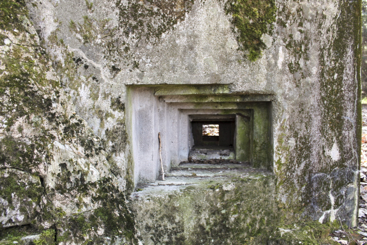 Ligne Maginot - SCHLOSSWALD 2 - (Blockhaus pour arme infanterie) - Créneau fusil mitrailleur - Christian LENHARD