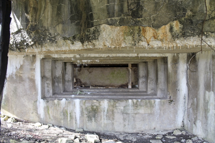Ligne Maginot - DERCHENBRONN - (Blockhaus pour canon) - Créneau canon Est - Christian LENHARD