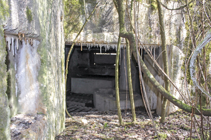 Ligne Maginot - DERCHENBRONN - (Blockhaus pour canon) - L'entrée du matériel - Christian LENHARD