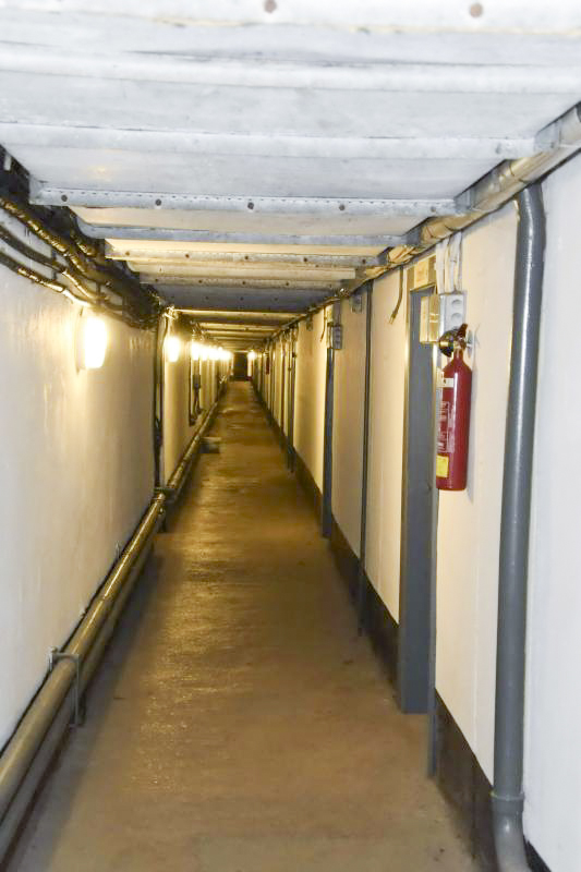 Ligne Maginot - GUENTRANGE (FESTE DE) - (Ouvrage d'artillerie) - Couloir du 1er étage - D.Froehly