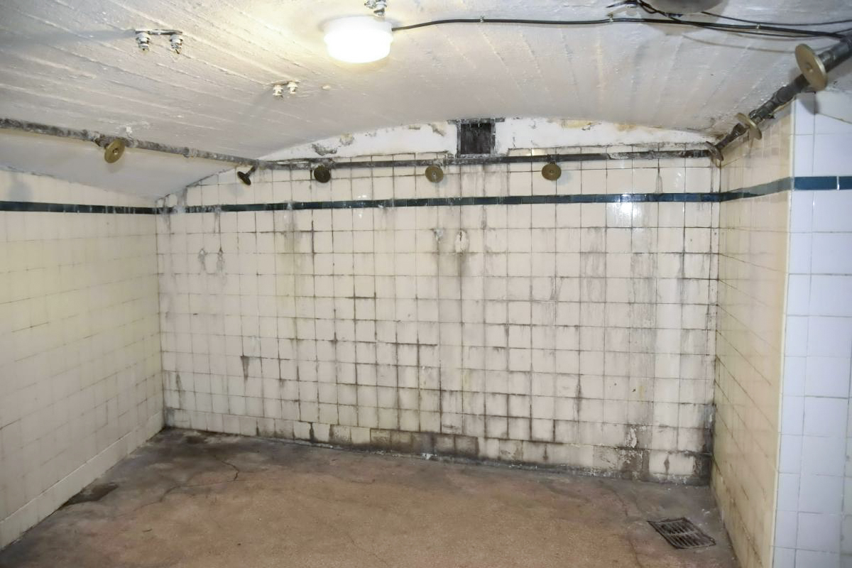 Ligne Maginot - GUENTRANGE (FESTE DE) - (Ouvrage d'artillerie) - Les douches - D.Froehly