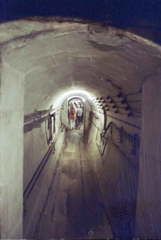 Ligne Maginot - GUENTRANGE (FESTE DE) - (Ouvrage d'artillerie) - Galerie de jonction avec  barrage de défense intérieur - Alain LOVINY