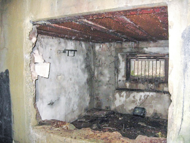 Ligne Maginot - DIEDING 2 (AVANT POSTE) - (Blockhaus pour canon) - L'entrée du canon - Christian LENHARD