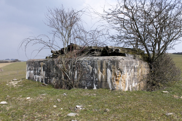 Ligne Maginot - FUERST 2 - (Blockhaus pour arme infanterie) - Façade arrière - Christian LENHARD