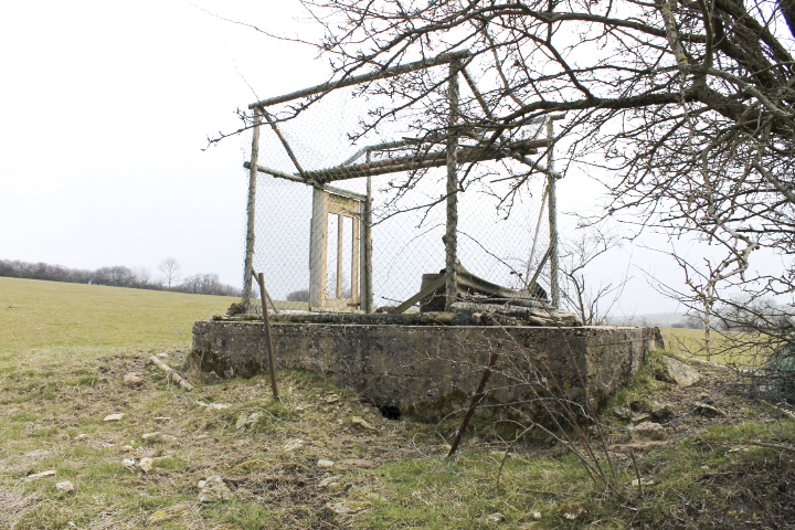 Ligne Maginot - FUERST 3 - (Blockhaus pour arme infanterie) - Façade de tir - Christian LENHARD