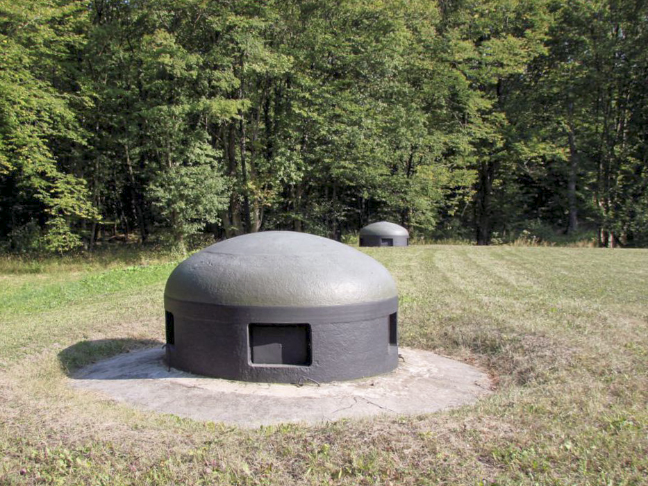 Ligne Maginot - BICHEL SUD - X19 - (Abri) - Les cloches GFM type A - Schnoupf