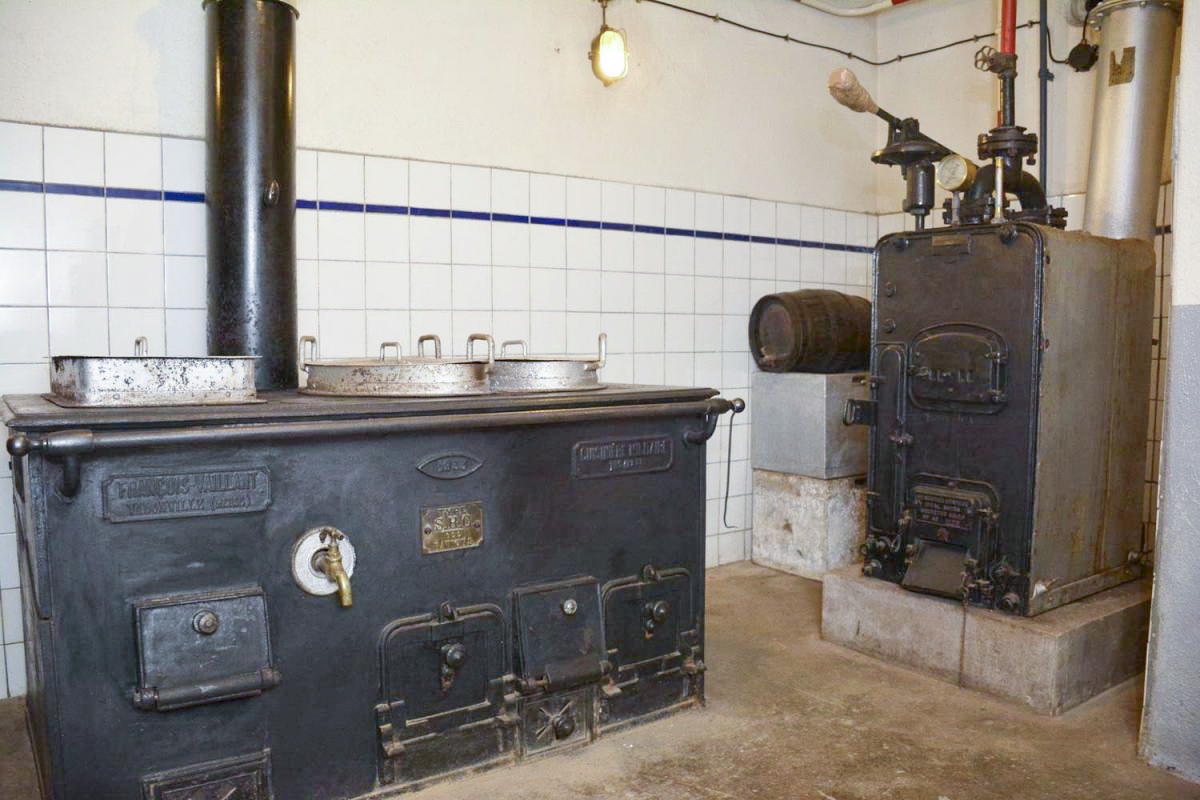 Ligne Maginot - Abri du BICHEL Sud - La cuisinière  François Vaillant type 0bis - LAMBERT Pascal