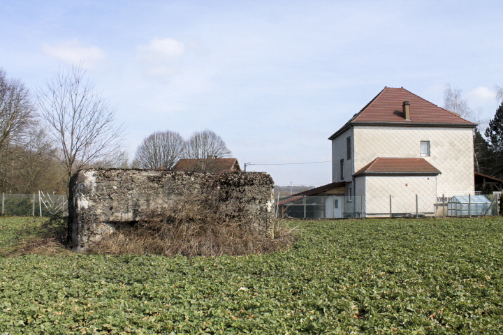 Ligne Maginot - GARE DE KALHAUSEN 2 - (Blockhaus pour arme infanterie) - Façade de tir Ouest - Christian LENHARD