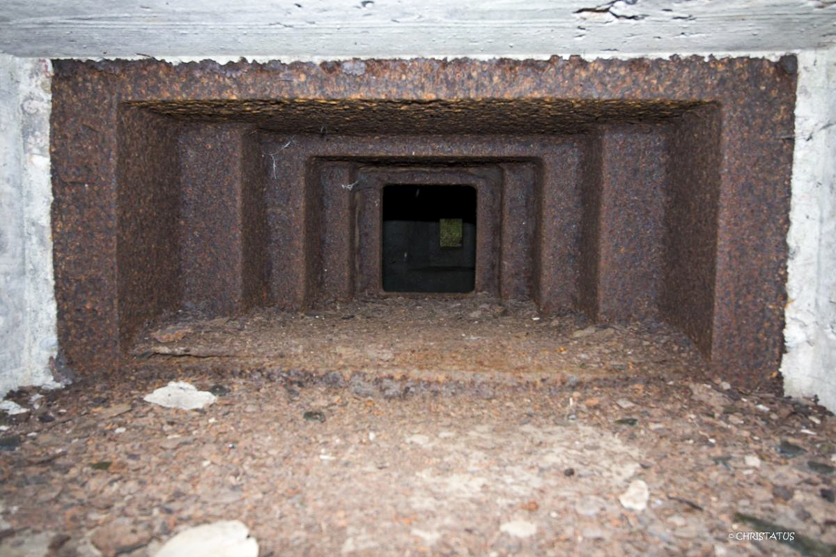 Ligne Maginot - GROSSWALD 3 - (Blockhaus pour arme infanterie) - Trémie mdl 39/40 numéroté 40-FC - Christian LENHARD