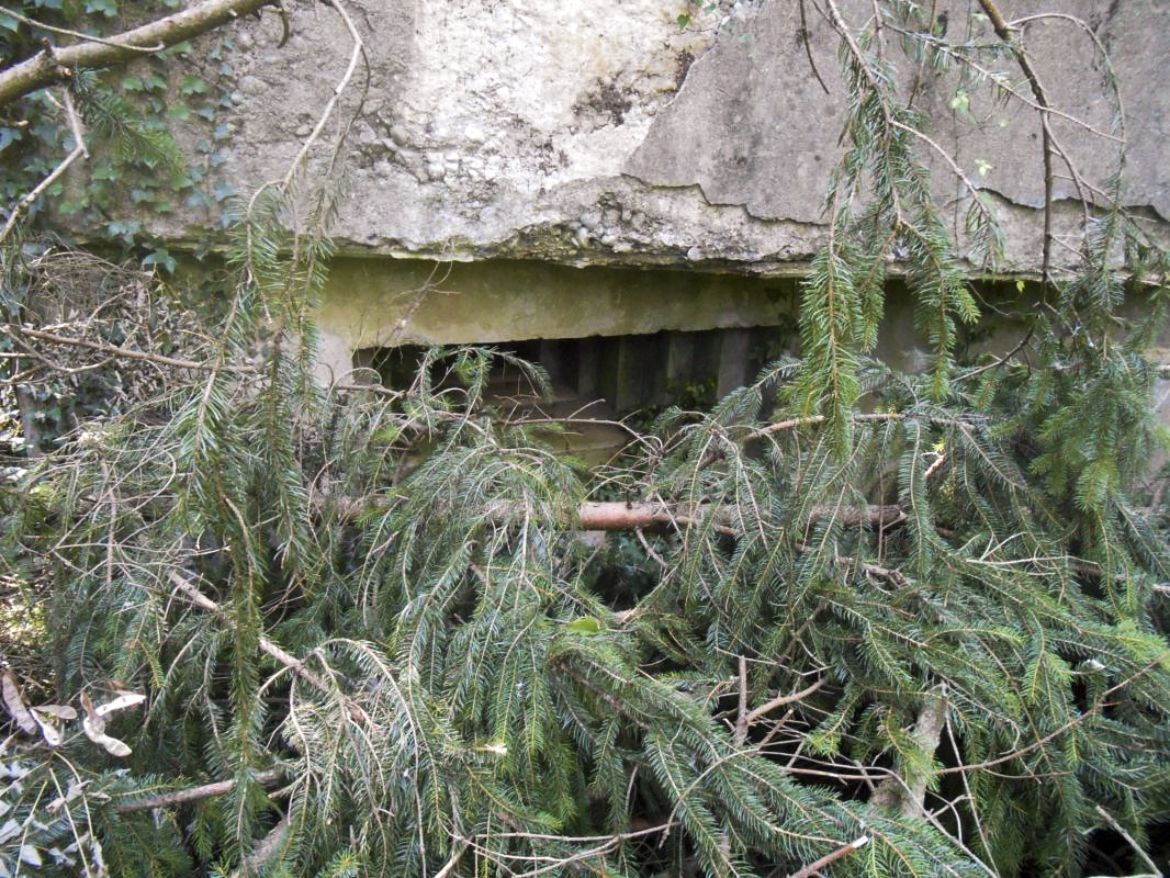 Ligne Maginot - GROSSWALD 6 - (Blockhaus pour arme infanterie) - Créneau mitrailleuse - Gérard Kuffler