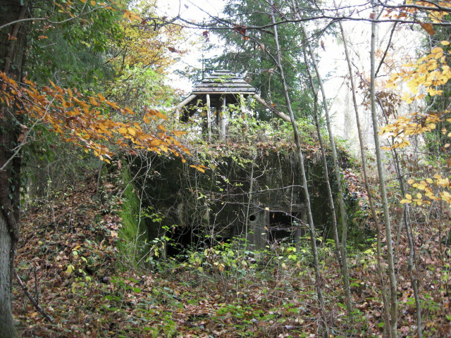 Ligne Maginot - GROSSWALD 7 - (Blockhaus pour canon) - Façade arrière - Christian LENHARD
