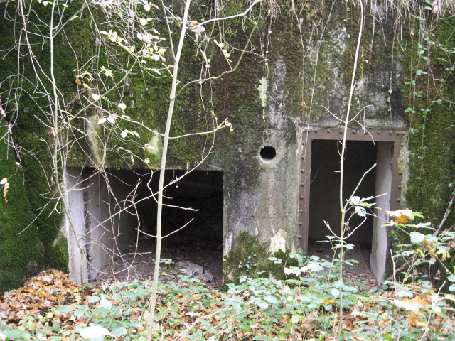 Ligne Maginot - GROSSWALD 7 - (Blockhaus pour canon) - Les entrées - Christian LENHARD
