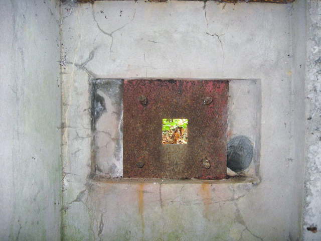 Ligne Maginot - GROSSWALD 7 - (Blockhaus pour canon) - Créneau FM - Christian LENHARD