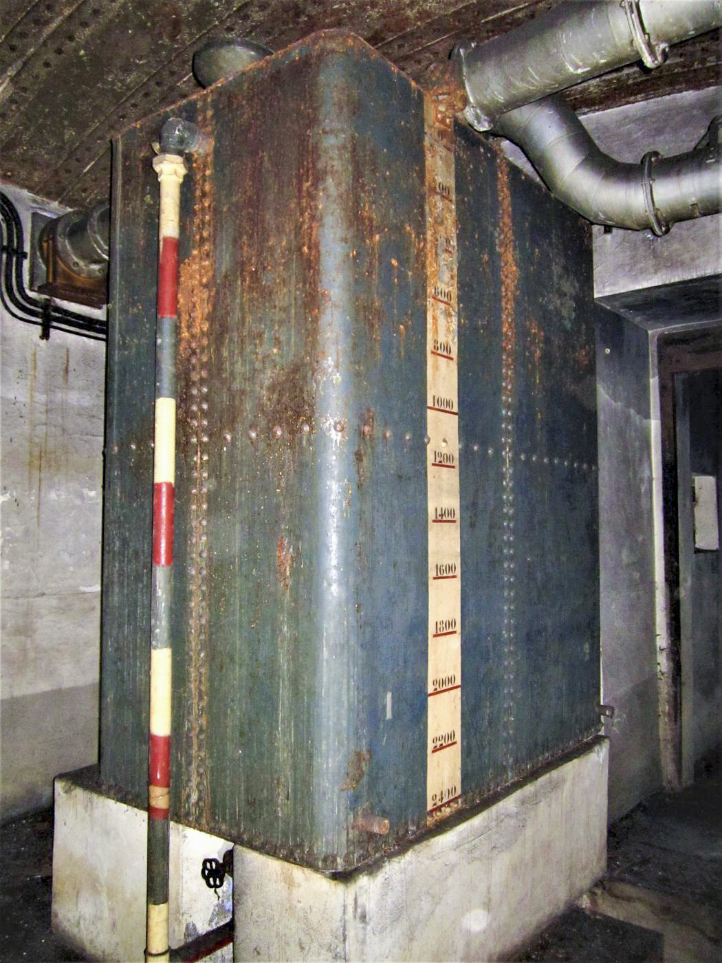 Ligne Maginot - SAUER - (Abri) - Réservoir d'eau de refroidissement des groupes électrogènes - Grégory Fuchs