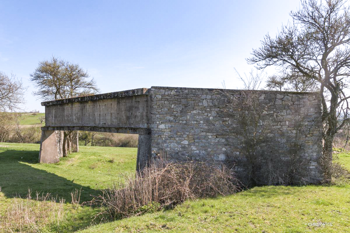 Ligne Maginot - OERMINGEN ( Stand de tir ) - Mur anti-bruit - Christian LENHARD