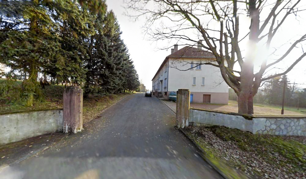 Ligne Maginot - OERMINGEN (Cité Cadres) - Une des entrées de la cité - Google StreetView
