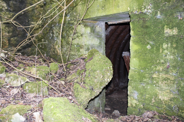 Ligne Maginot - OHLIGMUEHLE (QUARTIER HAUT-POIRIER - II / 133° RIF) - (PC de Quartier) - L'entée de l'abri - Christian LENHARD