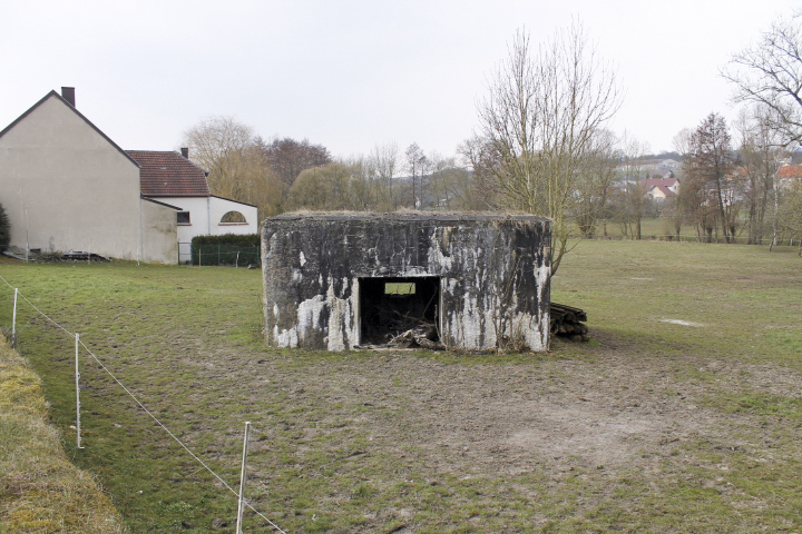 Ligne Maginot - RUISSEAU D'ACHEN 2 - (Blockhaus pour canon) - Façade arriere - Christian LENHARD