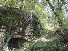 Ligne Maginot - KOENIGSMACKER (FESTE DE) - (Ouvrage d'artillerie) - Mur d'escarpe
Brèche dans le mur