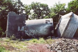 Ligne Maginot - TETING CAMP - (Camp de sureté) - La destruction du camp
La fin d'un géant