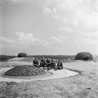 Ligne Maginot - ANZELING - A25 - (Ouvrage d'artillerie) - Bloc 5
Tourelle de 135 mm et cloches GFM type A