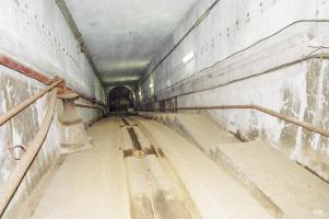 Ligne Maginot - ANZELING - A25 - (Ouvrage d'artillerie) - Entrée munitions
Le plan incliné