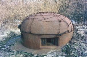 Ligne Maginot - ANZELING - A25 - (Ouvrage d'artillerie) - Bloc 3
Cloche GFM