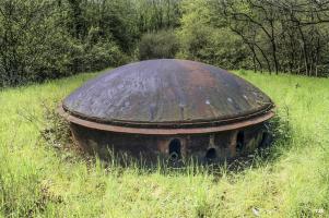 Ligne Maginot - ANZELING - A25 - (Ouvrage d'artillerie) - Bloc 4
Tourelle de 75 mle 33