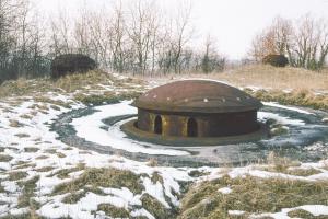 Ligne Maginot - ANZELING - A25 - (Ouvrage d'artillerie) - Bloc 5
La tourelle pour deux lance-bombes de 135 mm