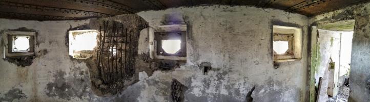 Ligne Maginot - R10B - (Blockhaus pour arme infanterie) - L'intérieur
Les créneaux