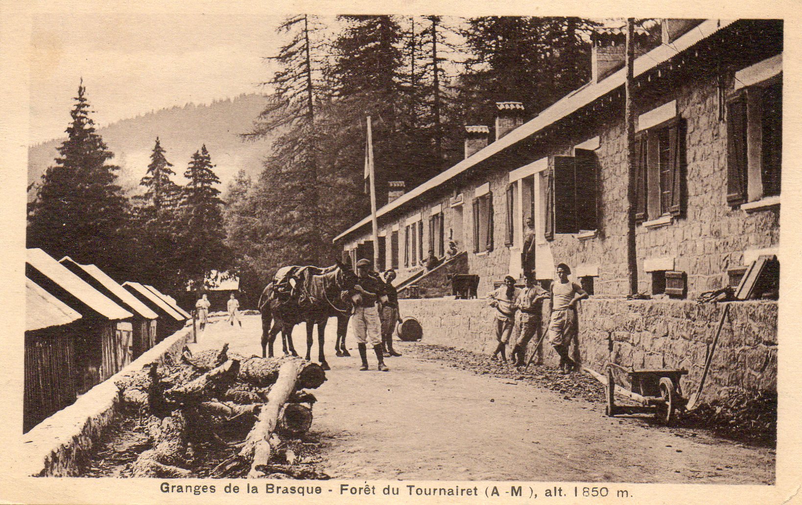 Ligne Maginot - GRANGES DE LA BRASQUE - CAMP DU TOURNAIRET - (Casernement) -  - Inconnu