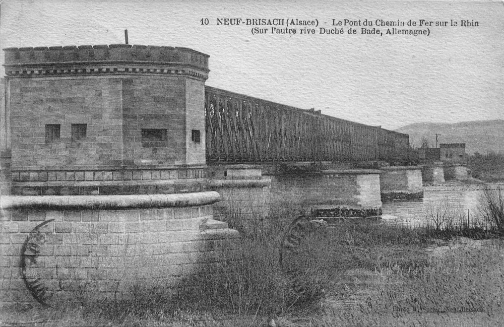 Ligne Maginot - 7M VF  - TM - PONT DE RAILS NEUF-BRISACH - (DMP - Dispositif de Mine Permanent) -  - Inconnu