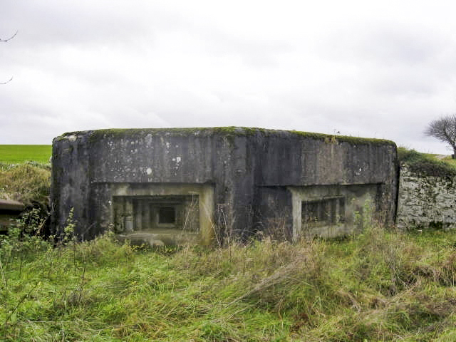 Ligne Maginot - SCHERERSWIESE - (Blockhaus pour arme infanterie) - Façade de tir - Christian LENHARD