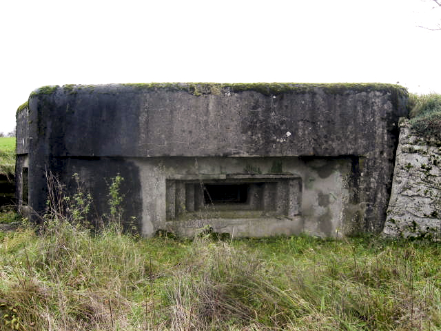 Ligne Maginot - SCHERERSWIESE - (Blockhaus pour arme infanterie) - Créneau mitrailleuse - Christian LENHARD