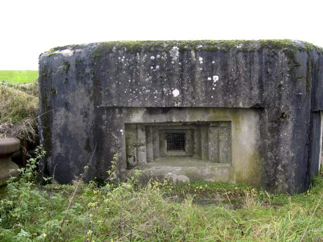 Ligne Maginot - SCHERERSWIESE - (Blockhaus pour arme infanterie) - Créneau fusil mitrailleur - Christian LENHARD