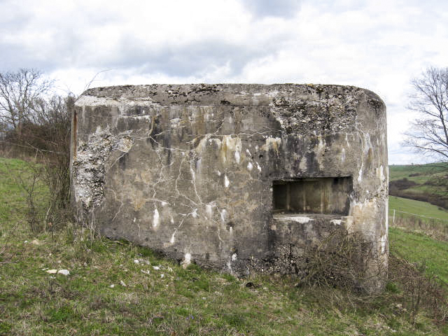 Ligne Maginot - TIEFGRABEN - (Blockhaus pour arme infanterie) - Facade Ouest - Christian LENHARD