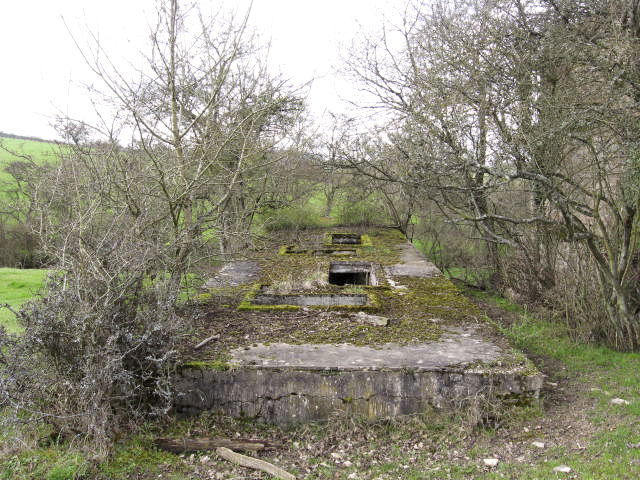 Ligne Maginot - TIEFGRABEN - (Stand de tir) - Le batiment cible  - Christian LENHARD