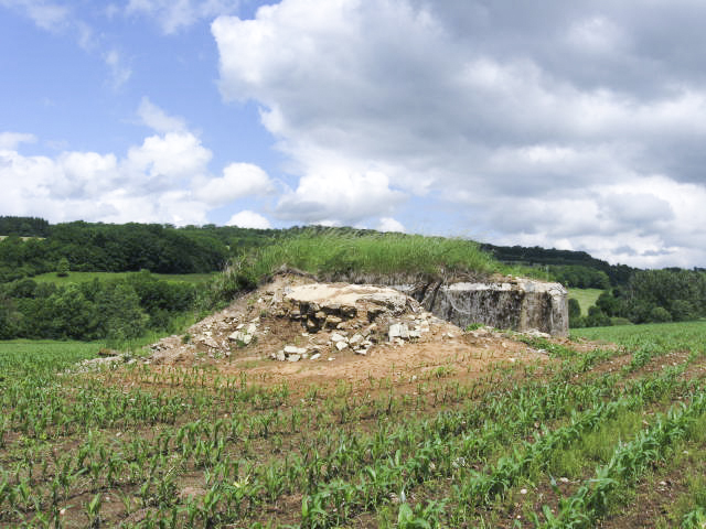 Ligne Maginot - WEIDESHEIM 1 - (Blockhaus pour arme infanterie) - Façade arrière - Christian LENHARD