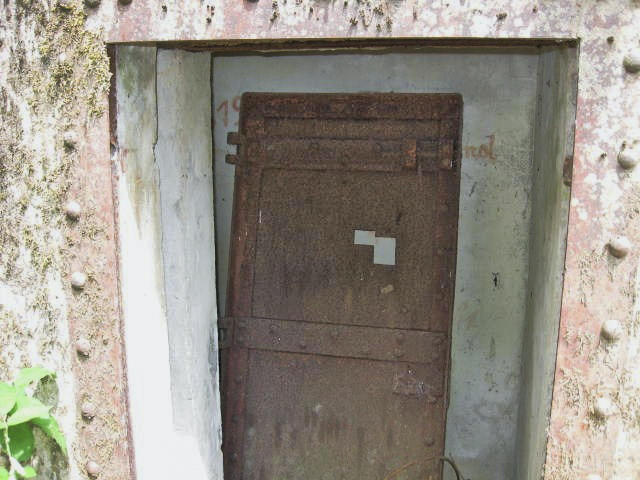 Ligne Maginot - WEIDESHEIM 1 - (Blockhaus pour arme infanterie) - Porte d'entrée - Christian LENHARD