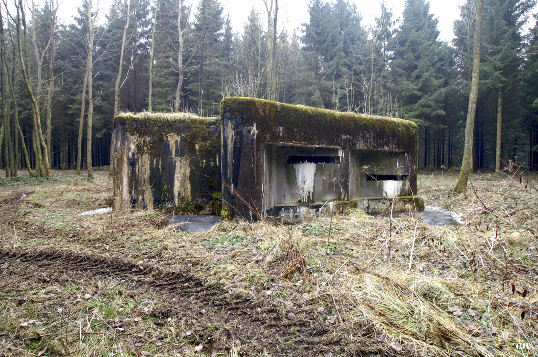 Ligne Maginot - A5 - LE DEBOUCHE - (Blockhaus pour canon) -  - Caspar Vermeulen
