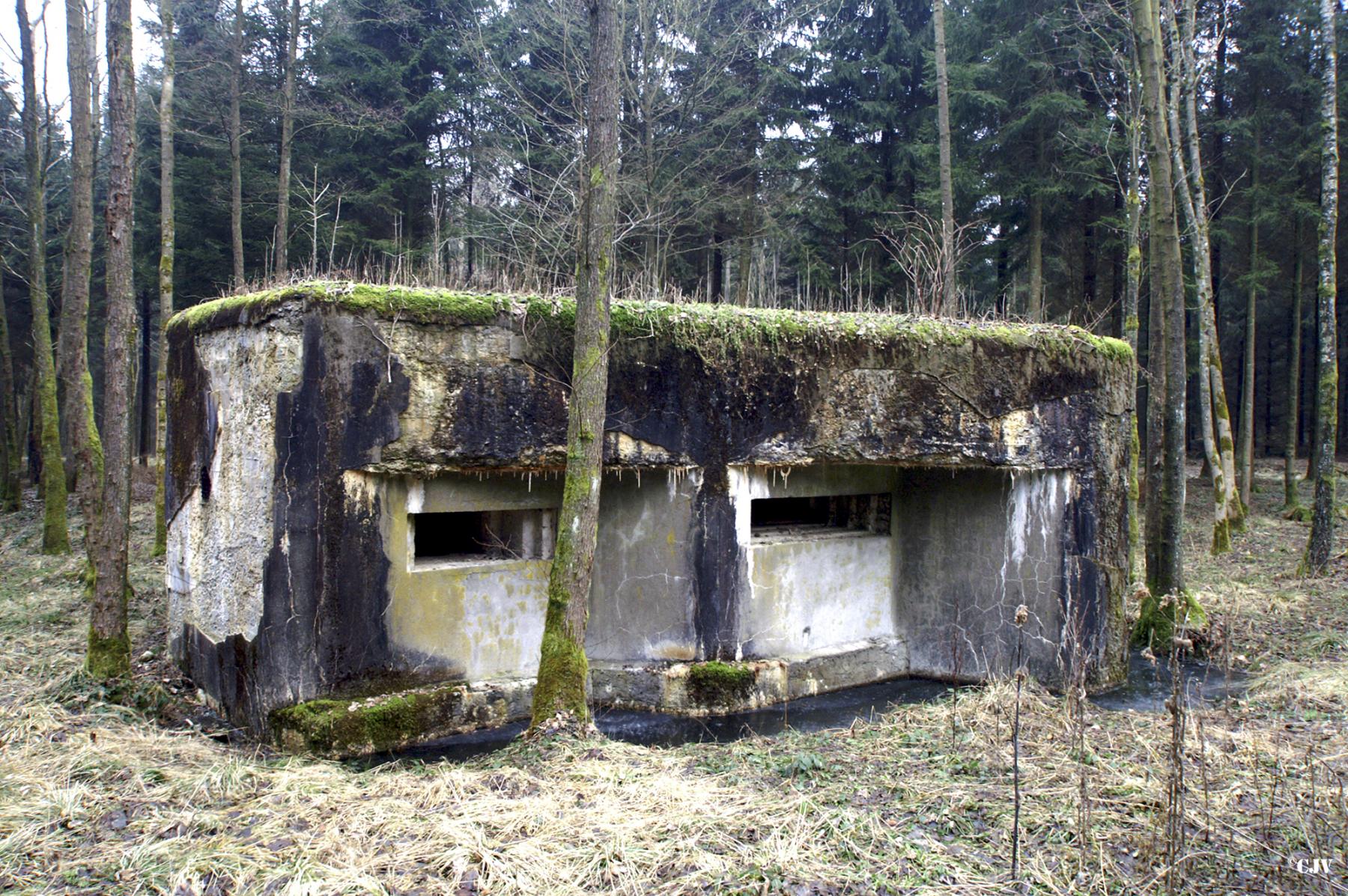 Ligne Maginot - A6 - LA CROUPE - (Blockhaus pour canon) -  - Caspar Vermeulen