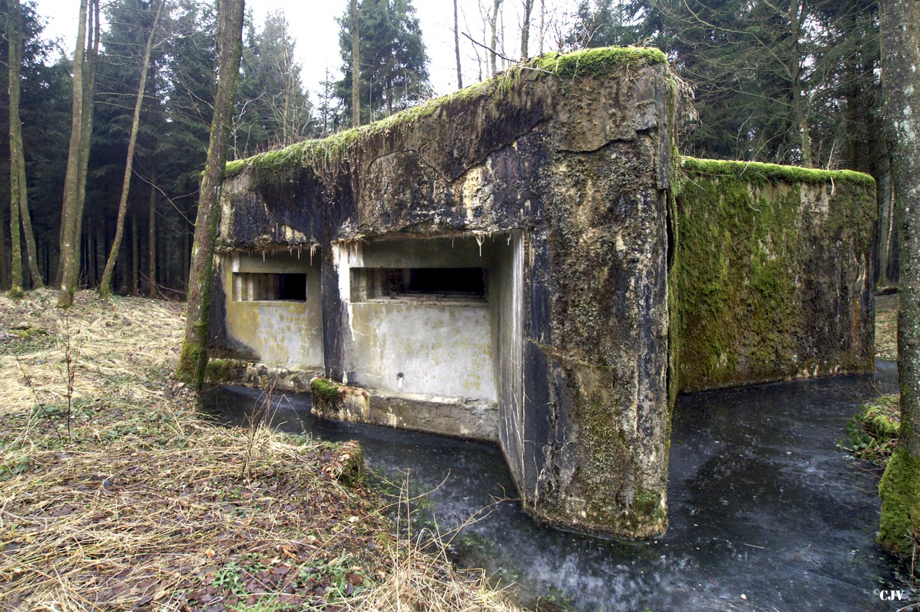 Ligne Maginot - A6 - LA CROUPE - (Blockhaus pour canon) -  - Caspar Vermeulen