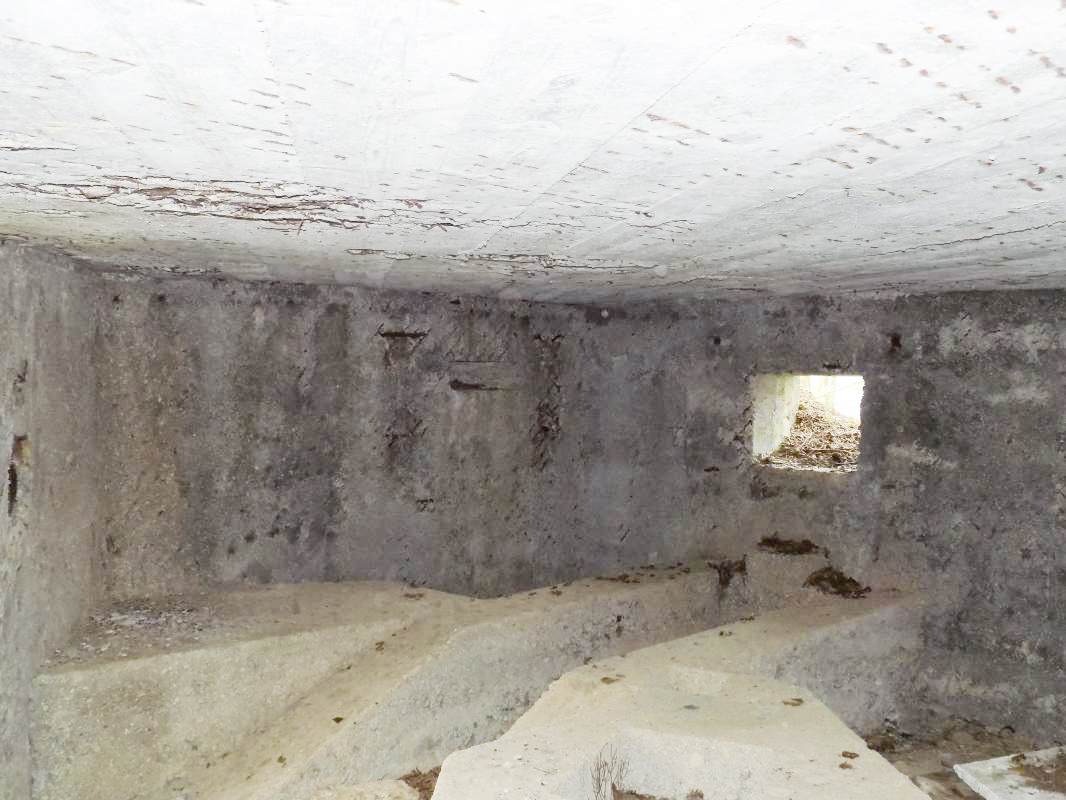 Ligne Maginot - BA104 - ROUTE DE REVIN 1 - (Blockhaus pour canon) - Faces gauche et frontale - R Tucker