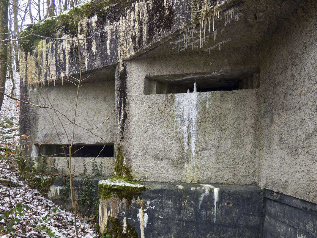 Ligne Maginot - LE GLACIS BAS - (Blockhaus pour canon) -  - JMBrams