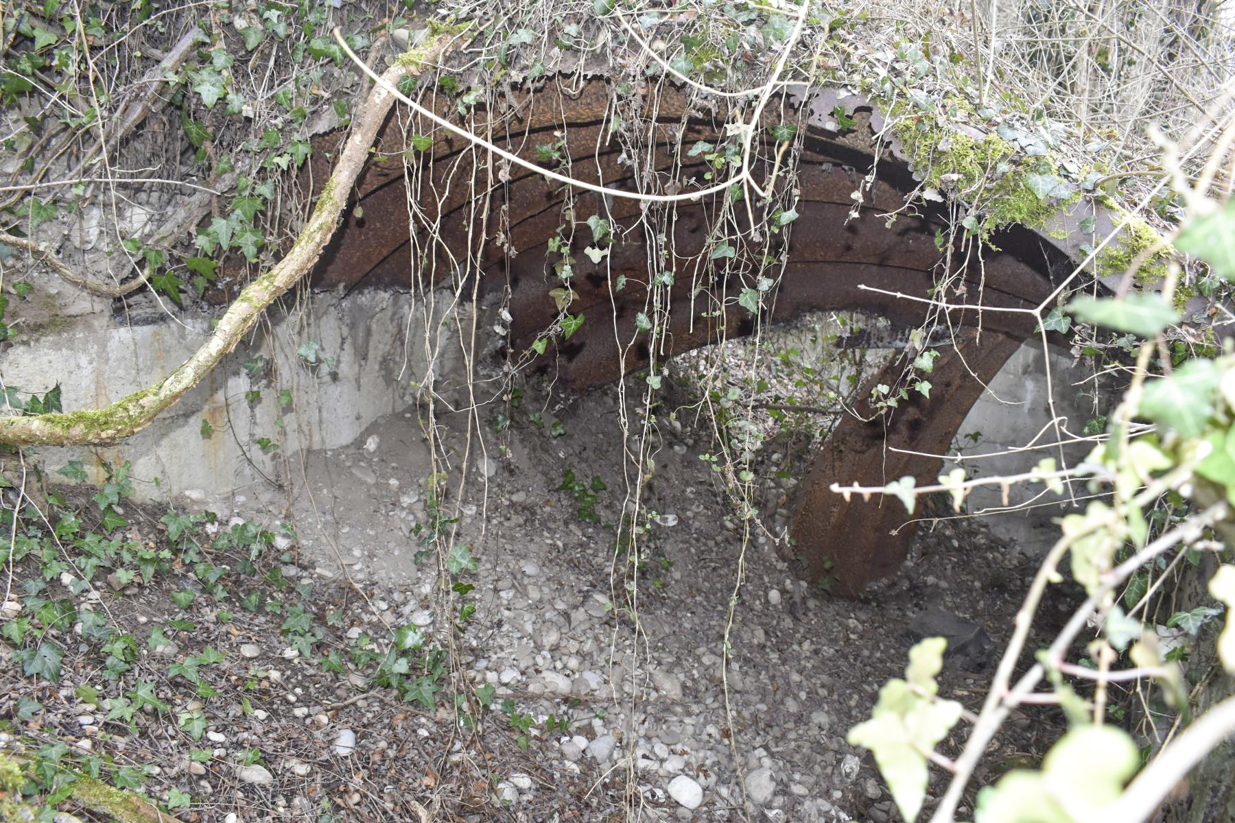 Ligne Maginot - LANGER ZUG 3 - (Abri) - Entrée effondrée - Daniel Froehly