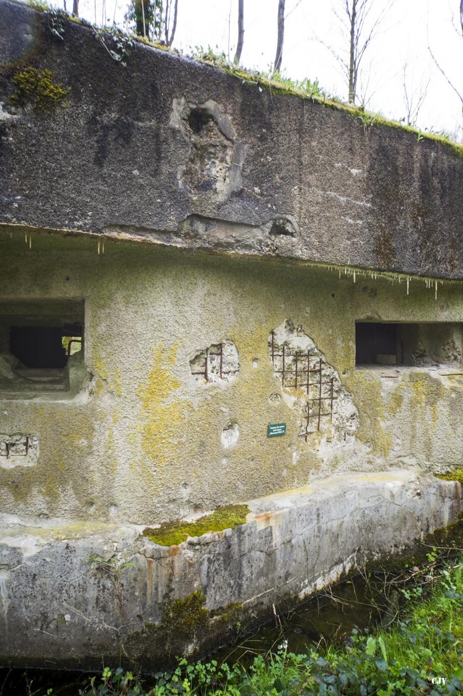 Ligne Maginot - A25 - PATTE D'OIE - (Blockhaus pour canon) -  - Lia VERMEULEN