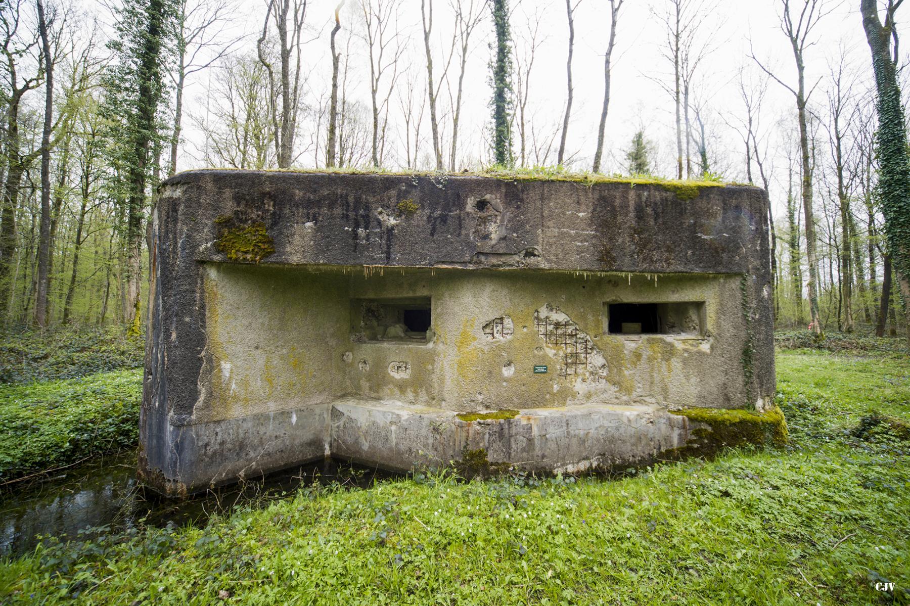Ligne Maginot - A25 - PATTE D'OIE - (Blockhaus pour canon) -  - Lia VERMEULEN
